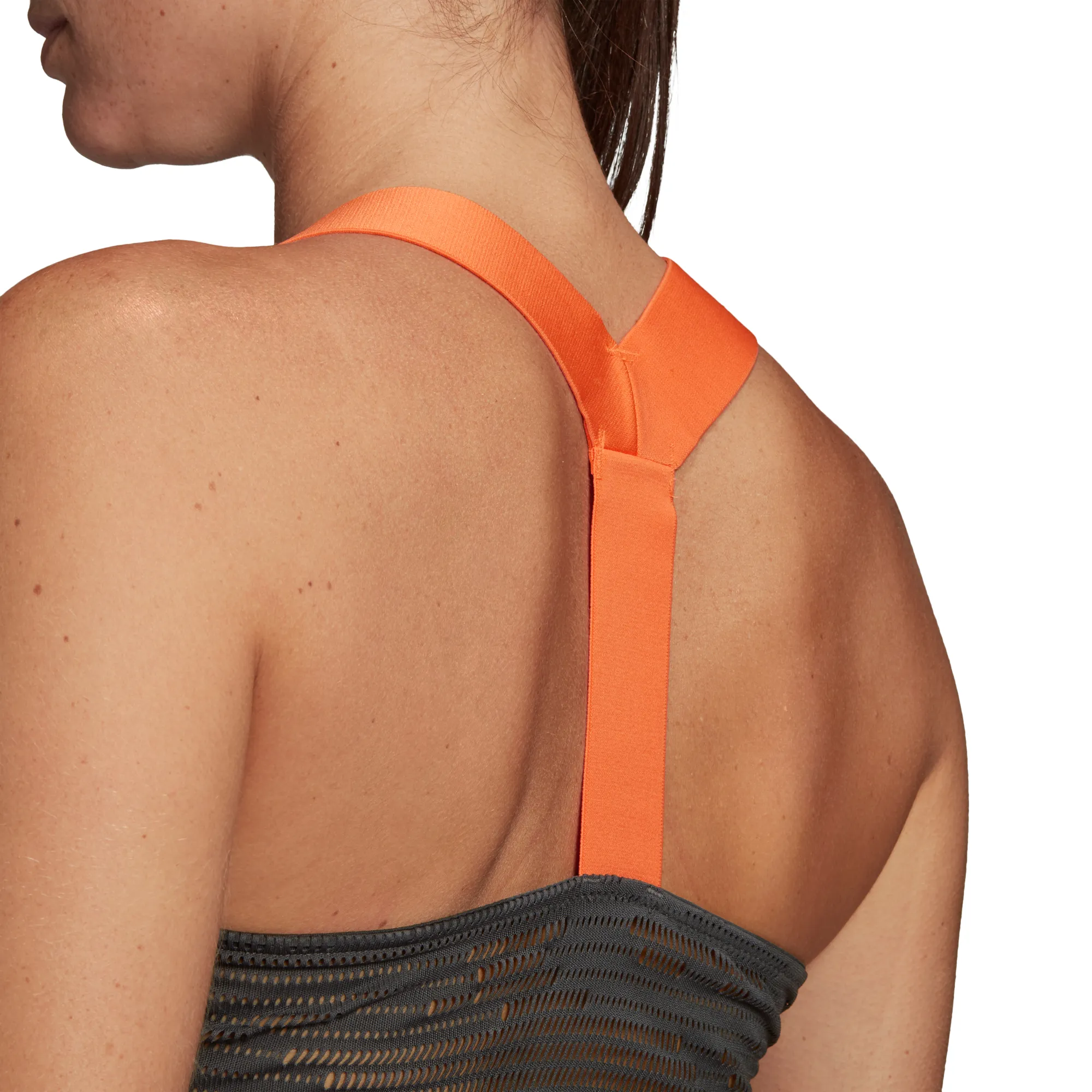 Adidas Y-Tank Primeblue Tank Top Women - grey six/true orange