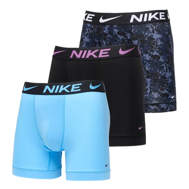 Nike Elite Breathe Boxer 3P - blue/light blue/navy Nike Elite Breathe Boxer 3P - blue/light blue/navy