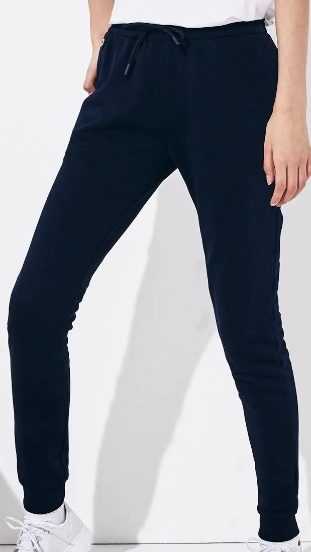 Lacoste Women's SPORT Tennis Fleece Trackpants - navy blue
