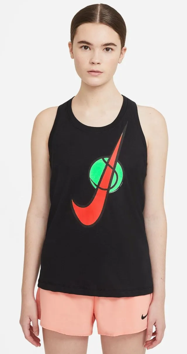 Nike Court Swoosh Tennis Tank W - black