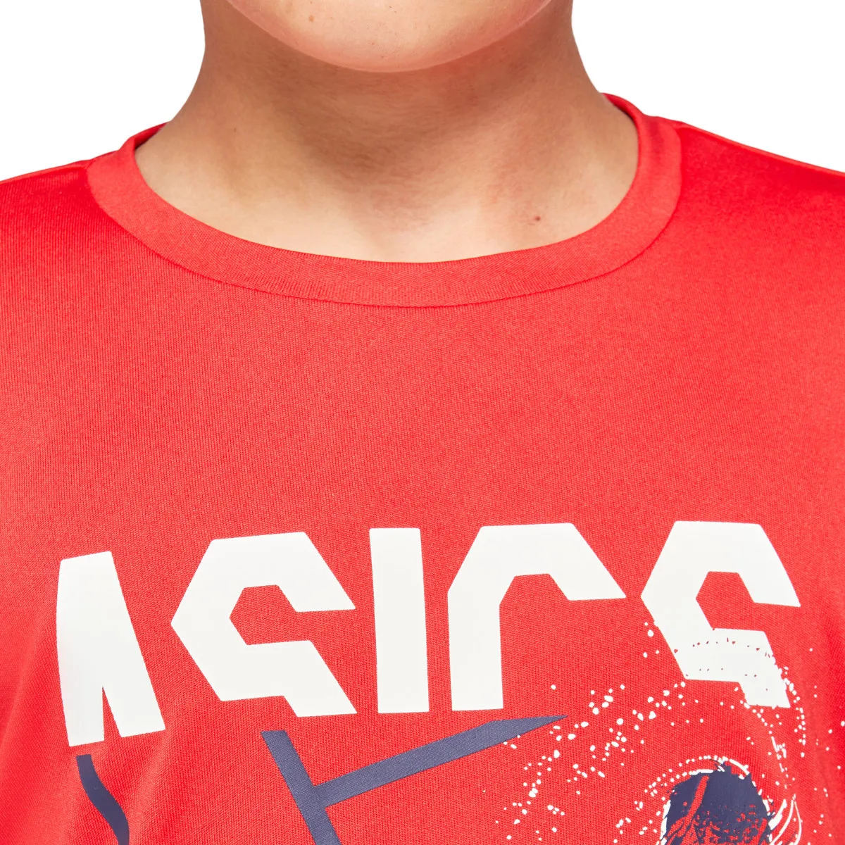 Asics Tennis B Kids GPX Tee - classic red