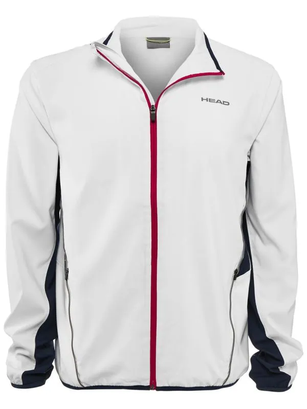 Head Club Jacket Men - white/dark blue Head Club Jacket Men - white/dark blue