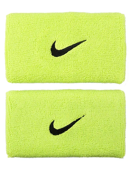 nike-swoosh-double-wide-wristbands-atomic-green-black-1 Nike Swoosh Double-Wide Wristbands - atomic green/black