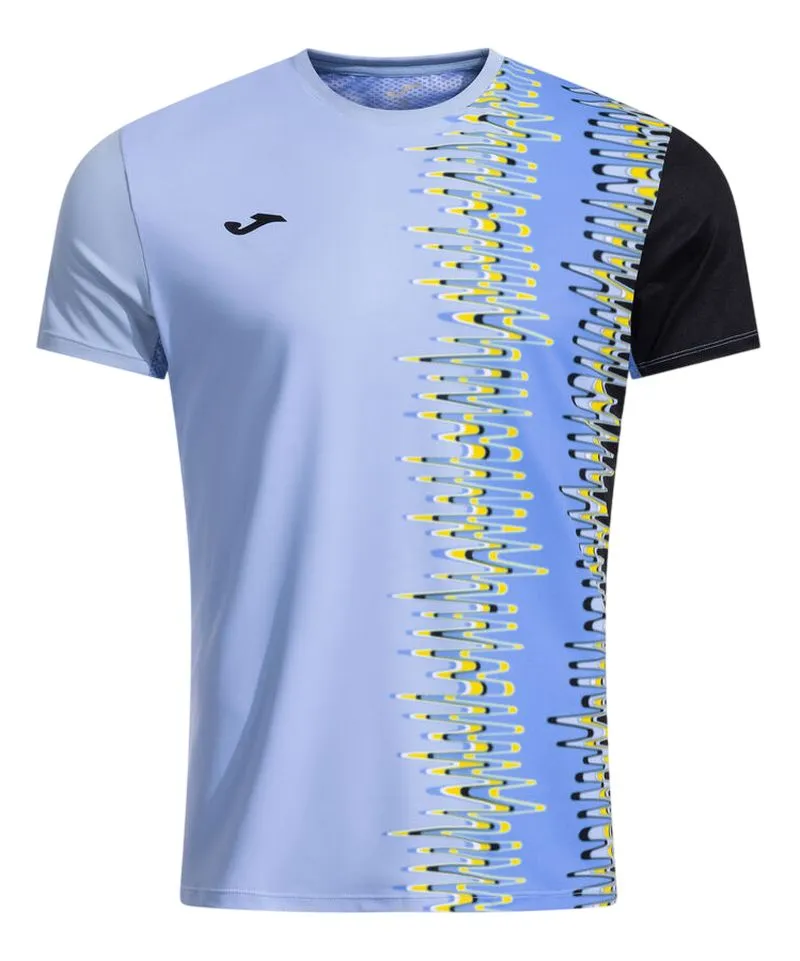 Men's T-shirt Joma Smash Short-Sleeve - blue/black - Blue