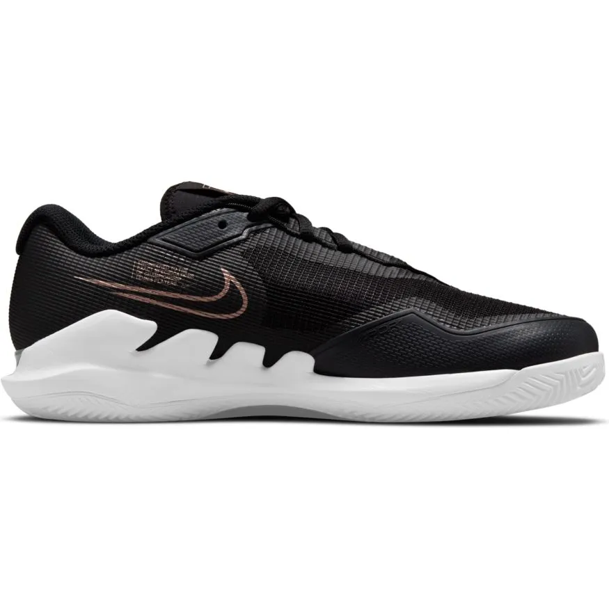 Nike Air Zoom Vapor Pro Clay W - black/mtlc red bronze/white