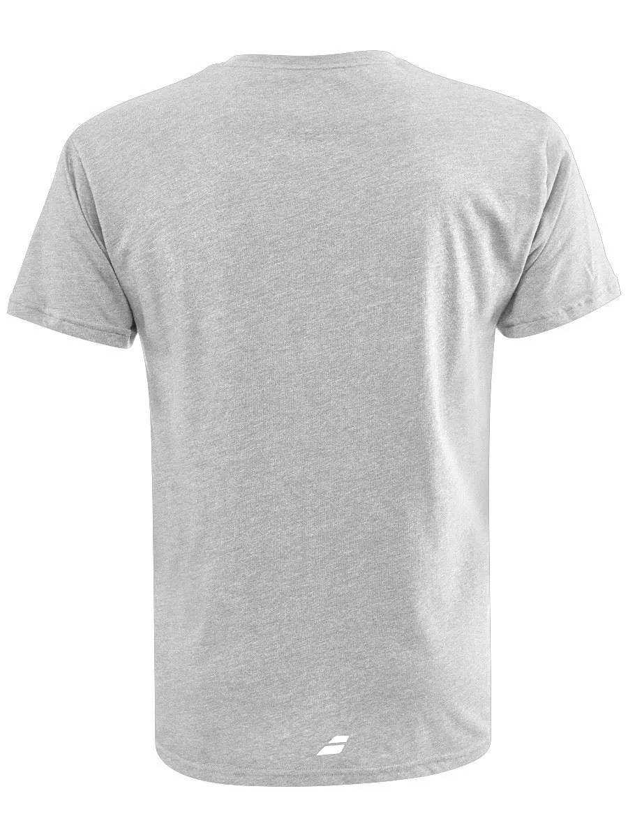 babolat-exercise-tee-men-high-rise-heather-2 Babolat Exercise Tee Men - high rise heather