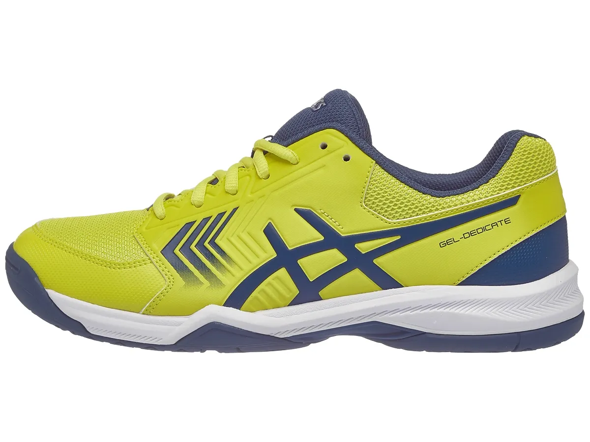 asics-gel-dedicate-5-sulphur-spring-ink-blue-silver-2 Asics Gel-Dedicate 5 - sulphur spring/ink blue/silver