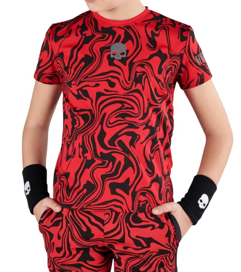 Hydrogen Chrome Tech T-Shirt - red Hydrogen Chrome Tech T-Shirt - red