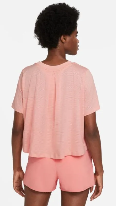 Nike Court Dri-Fit Advantage Top SS W - arctic orange/black