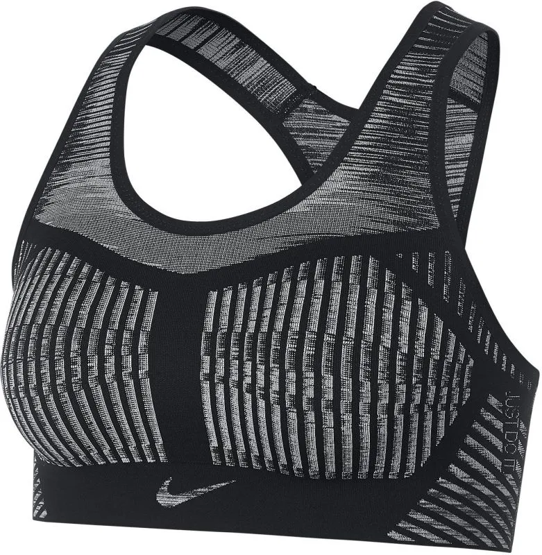 Nike FE/NOM Flyknit Bra W - black/white Nike FE/NOM Flyknit Bra W - black/white