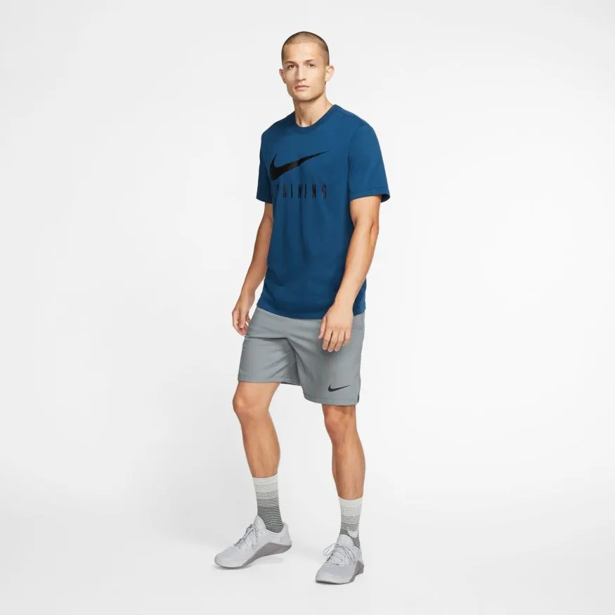 Nike Dry Tee Nike Train - valerian blue