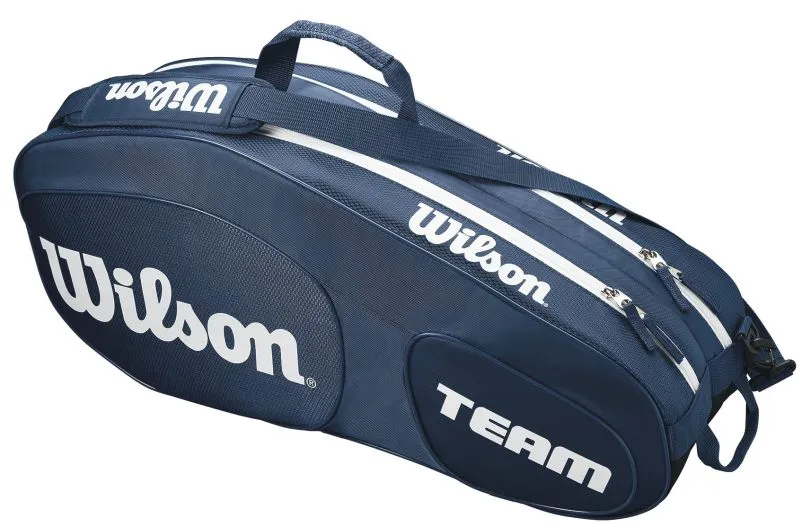 Wilson Team III 6 Pack Bag - blue/white