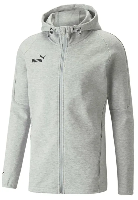 Puma Teamfinal Casuals Hooded Jacket - puma grey