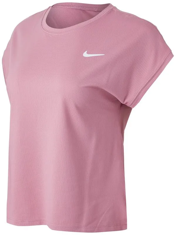 Nike Court Dri-Fit Victory Top SS W - elemental pink/white