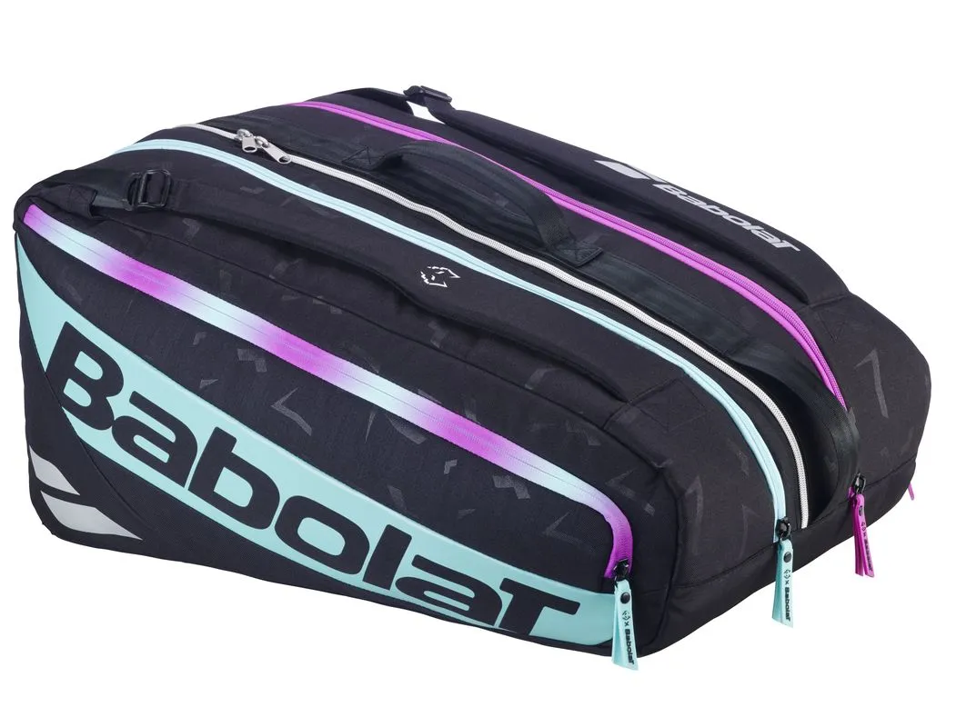 Babolat RH Pro Padel Juan Lebrón - black/purple/light green
