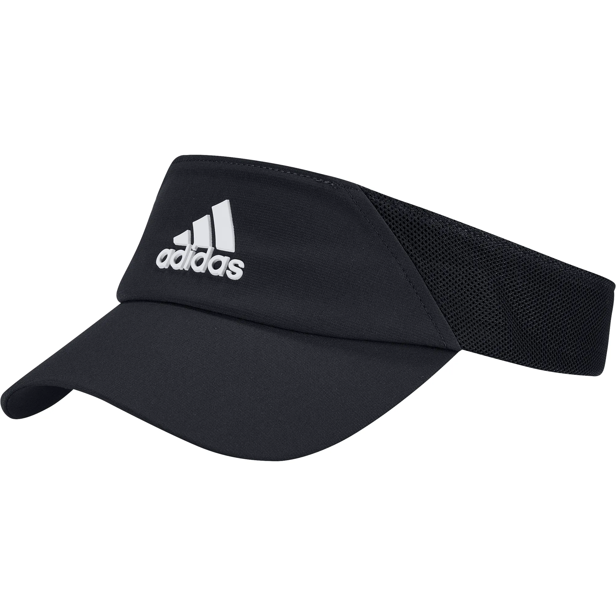 Adidas Aeroready Visor - black/black/white OSFM