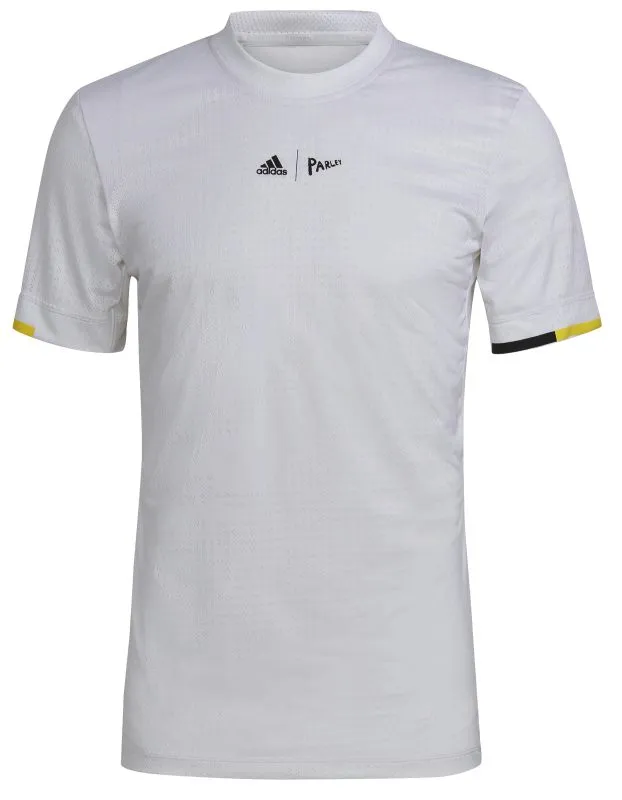Adidas London Freelift T-Shirt - white/impact yellow