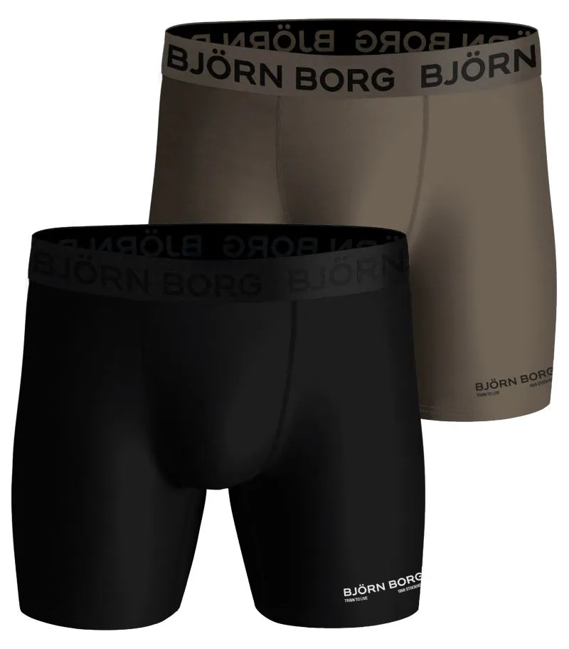 aaaaWEVGNlGuCqNCm Björn Borg Performance Boxer 2P - black