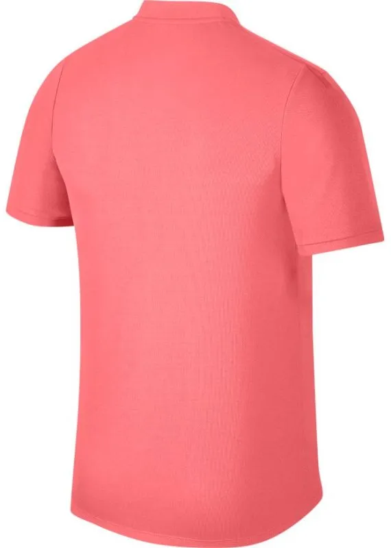 Nike Court Dry Advantage Solid Polo - lava glow