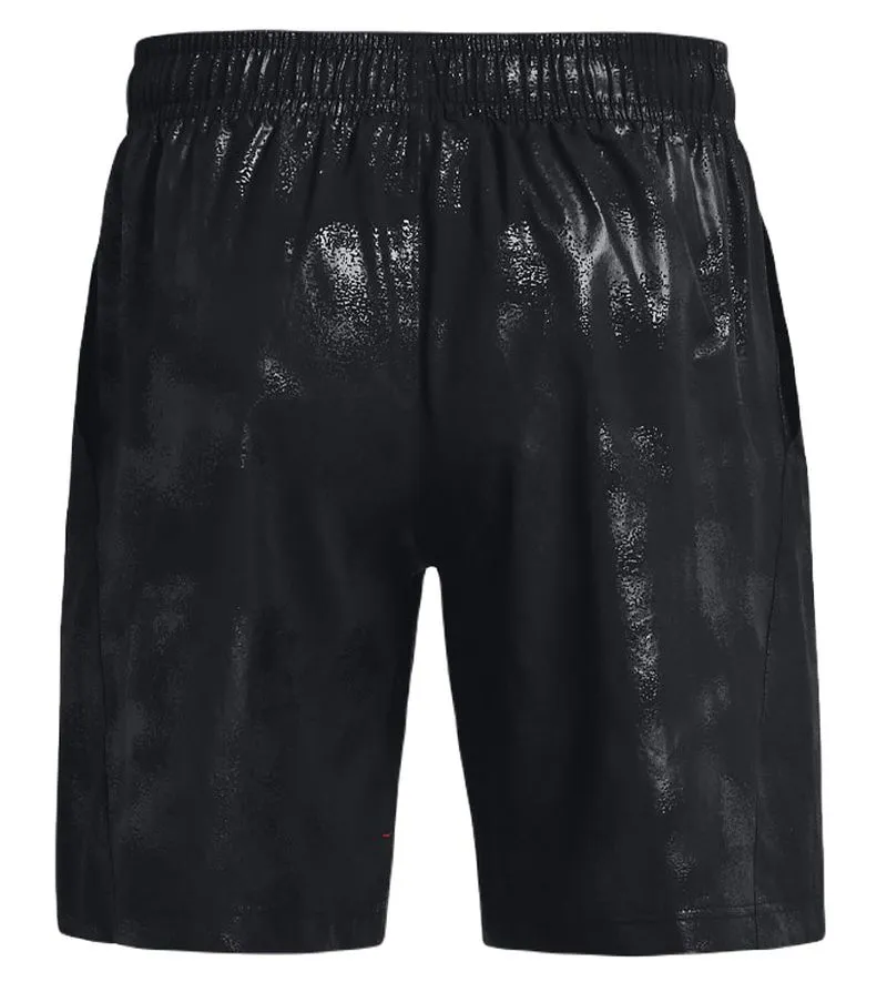 Under Armour Woven Emboss Short - black/black