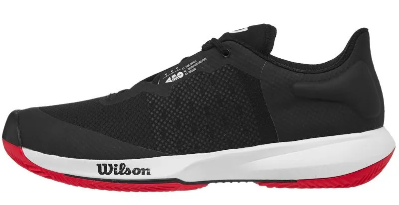 Wilson Kaos Swift Clay - black/pear blue/wilson red