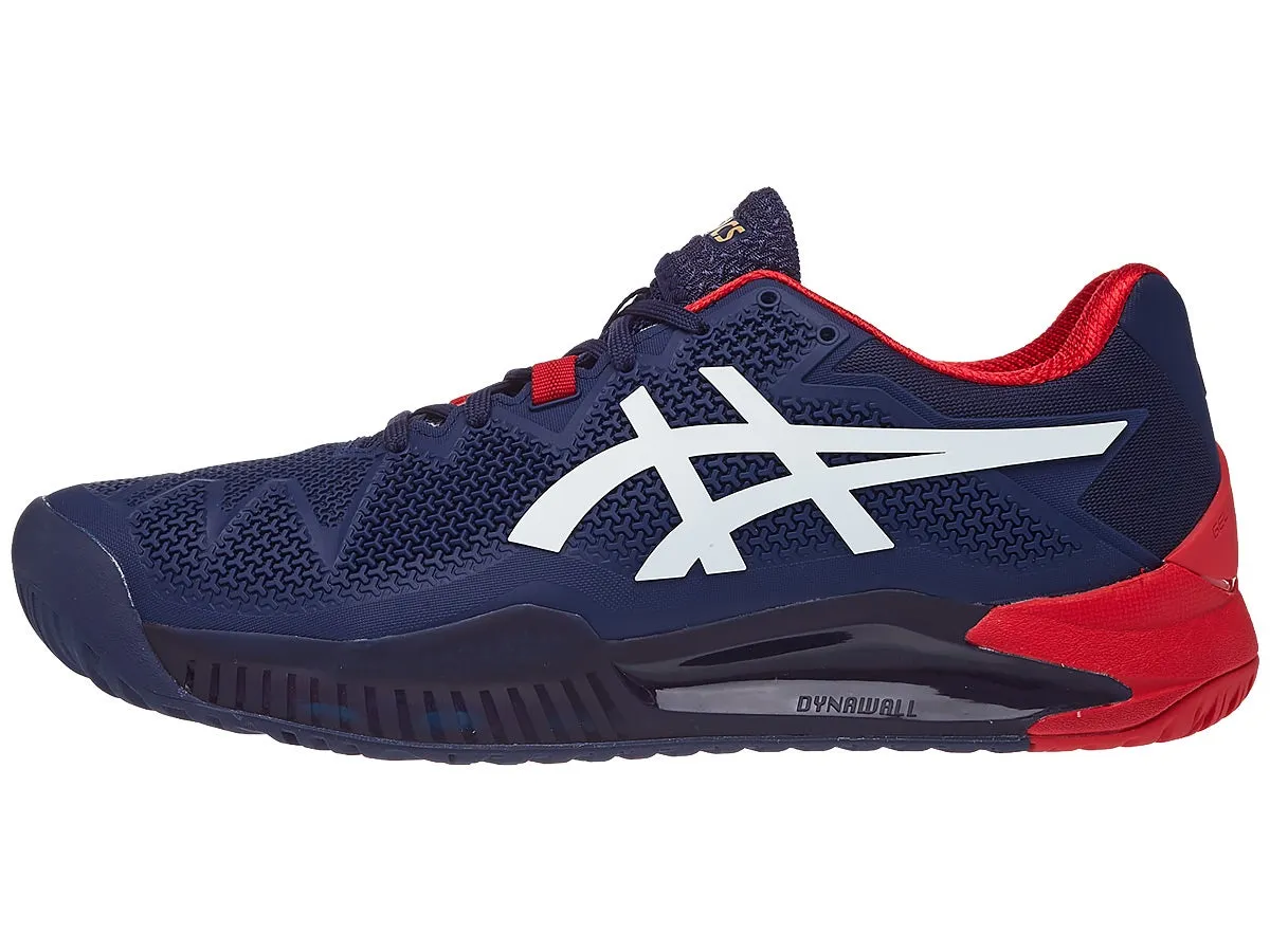 Asics Gel-Resolution 8 - peacoat/white
