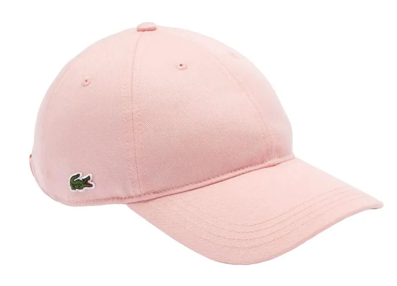 Cap Lacoste Organic Cotton Twill Cap - pink - Pink