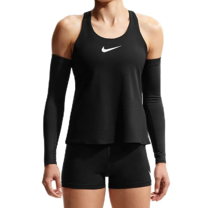Nike Pro Dri-Fit Elastika 2 Tank - black/white/metallic silver