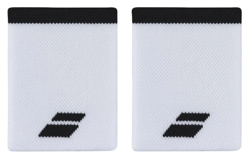 5UB1262-LOGO_JUMBO_WRISTBAND-1001-1-Face Babolat Logo Jumbo Wristband