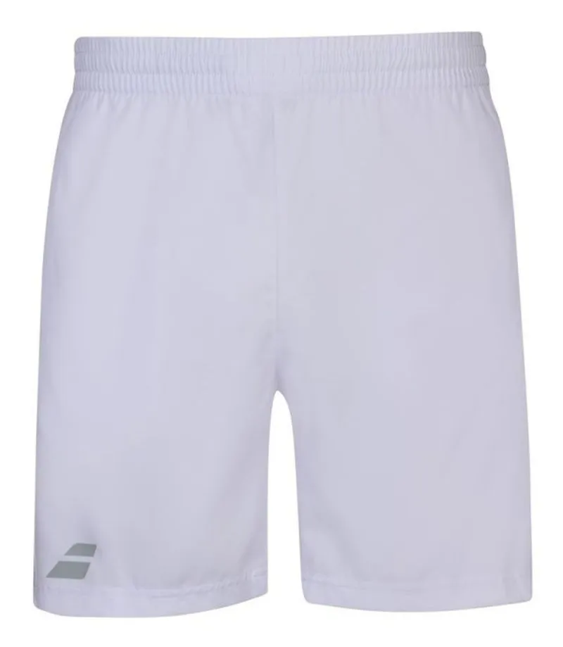 babolat-play-short-boy-white-white Babolat Play Short Boy - white/white