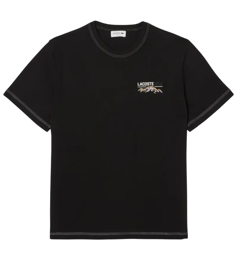 Lacoste Multi Print Jersey - black