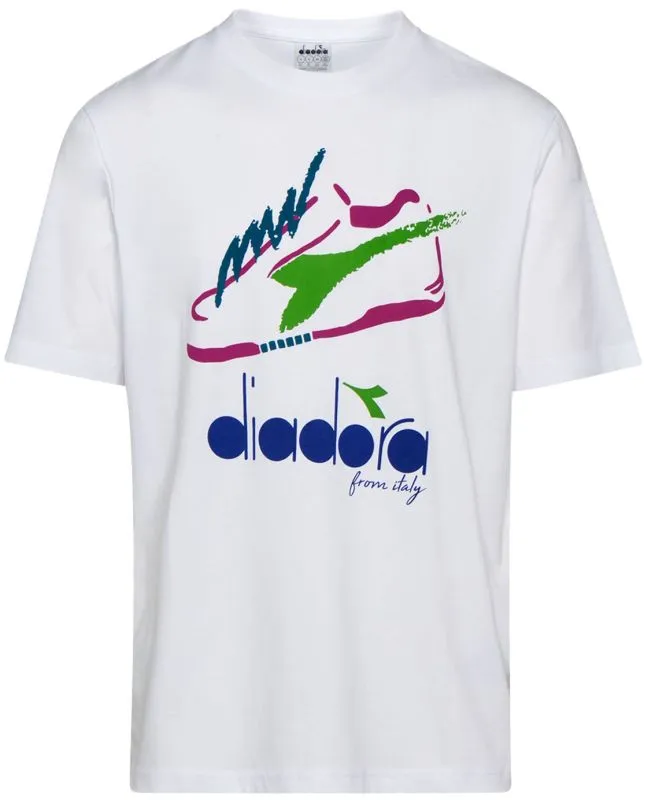 Diadora SS T-Shirt KRK - white Diadora SS T-Shirt KRK - white