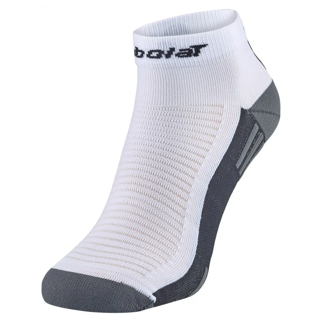 Socks Babolat Padel Quarter Socks 1P - white/black - White