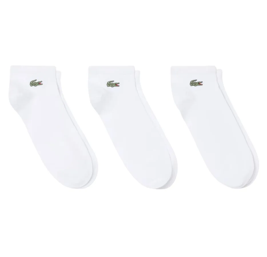 Lacoste Low Cut 3P - white