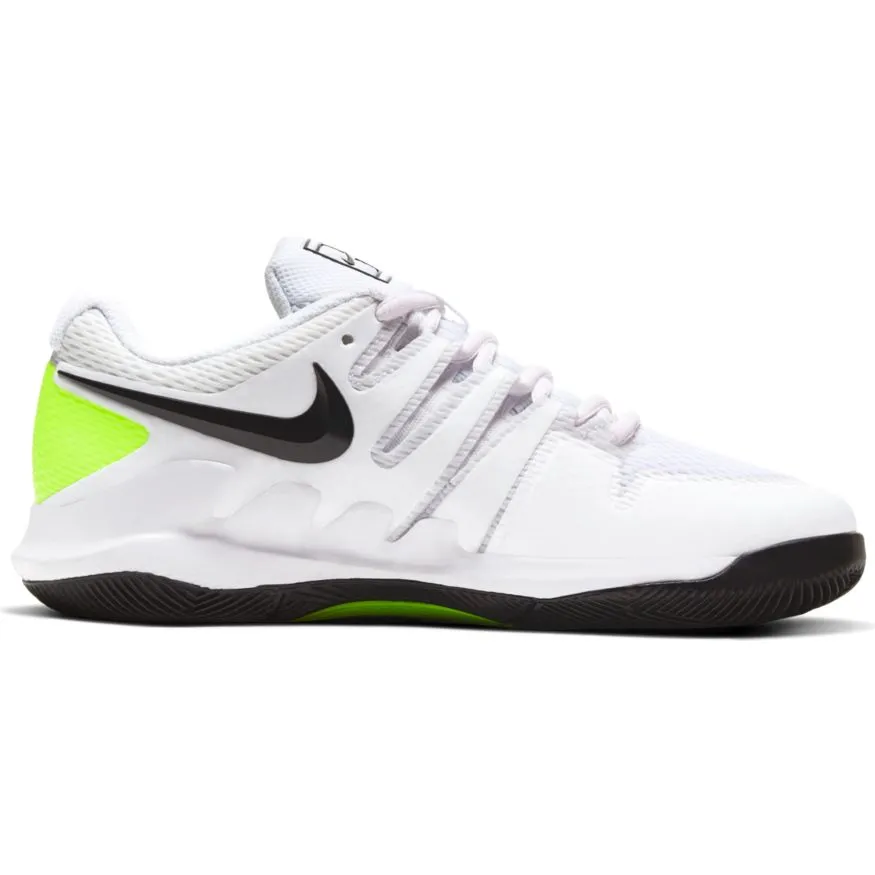 Nike Jr Vapor X - white/black/volt
