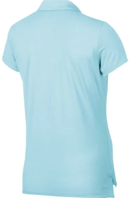 Nike Court Polo SS Pure W - topaz mist/topaz mist
