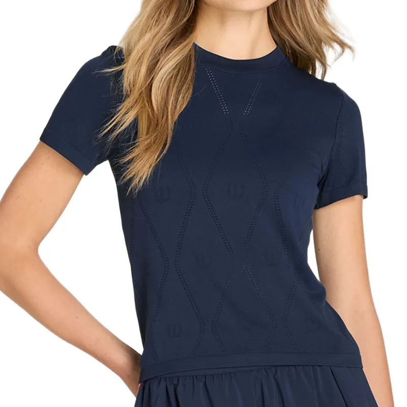 Wilson Seamless Short Sleeve - classic navy
