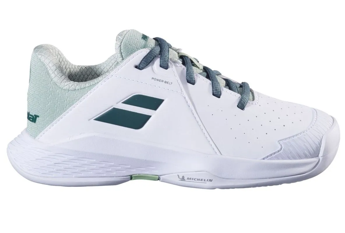 Babolat Propulse 3 Junior Wimbledon All Court - white/dark green