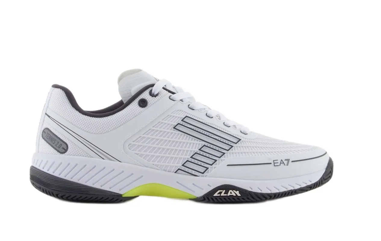 EA7 Unisex Woven Sneaker Clay - white/asphalt