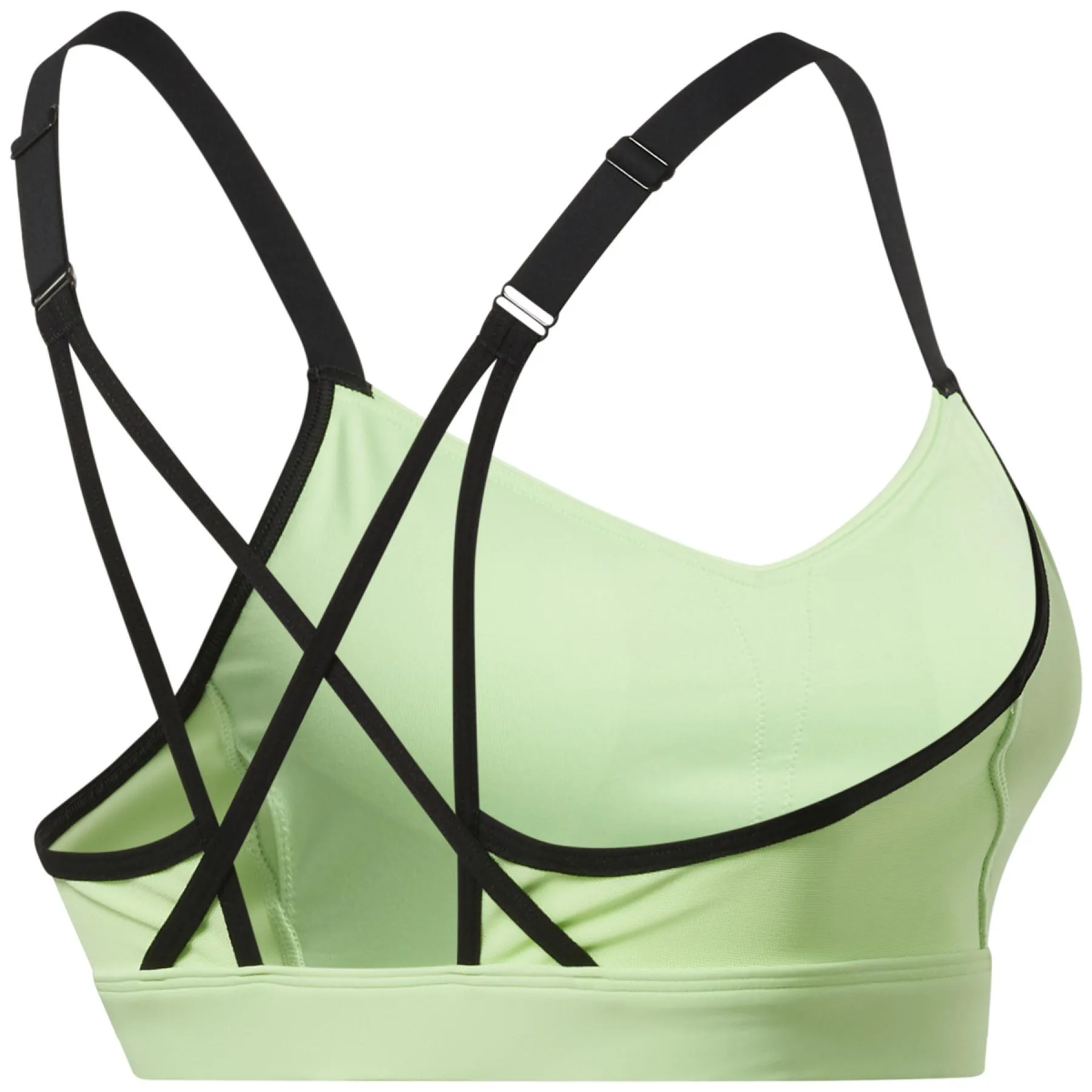 Reebok Lux Strappy Bra W - neon mint