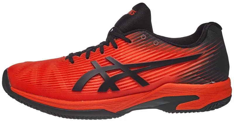 Asics Solution Speed FF Clay - cherry tomato/black