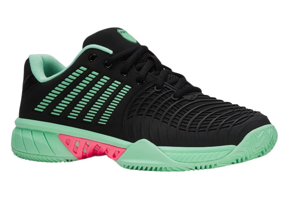 K-Swiss Express Light 3 Clay - black/neon mint/neon pastel pink K-Swiss Express Light 3 Clay - black/neon mint/neon pastel pink