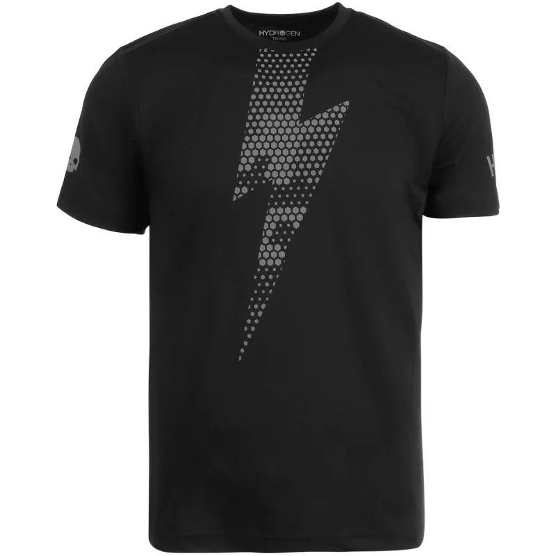 Hydrogen Tech Thunderbolt Tee - black/reflex