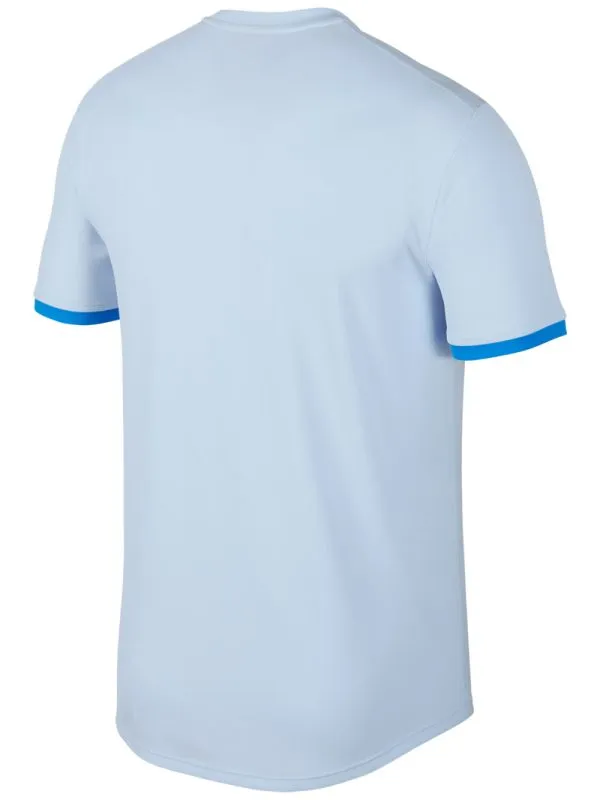 Nike Court Top SS - half blue/photo blue