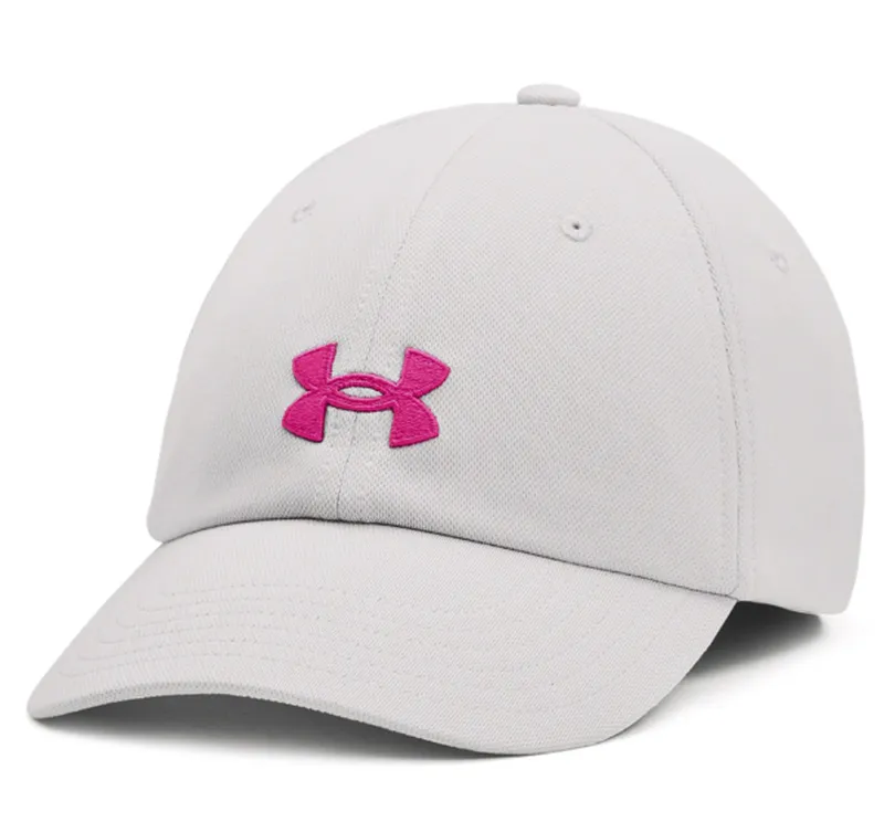 Under Armour Women's UA Blitzing Adjustable Cap - halo gray/rebel pink
