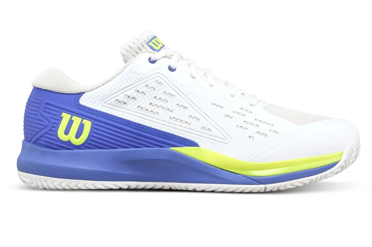 Wilson Rush Pro Ace - white/blue/yellow