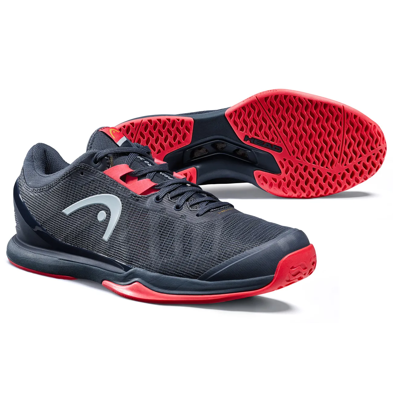 Head Sprint Pro 3.0 Men - midnight navy/neon red