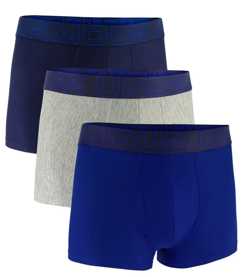 1383882-400 Under Armour Performance Tech 3in Boxerjock 3P - black/grey/red