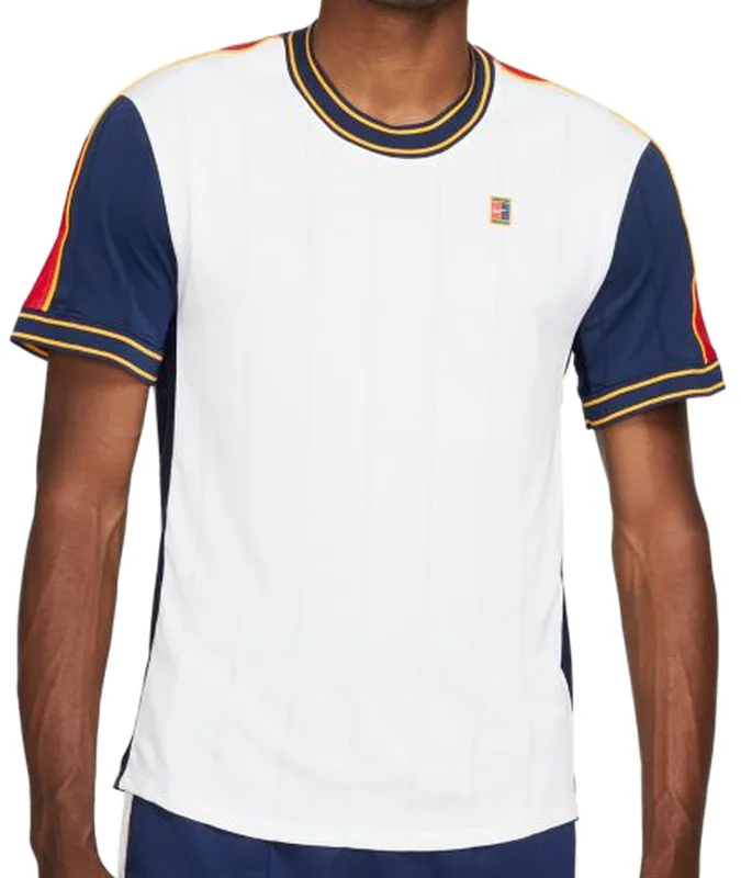 Nike Court Dri-FIT Slam M - white/uniwersity red/binary blue