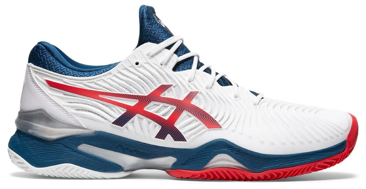 Asics Court FF 2 Clay - white/mako blue